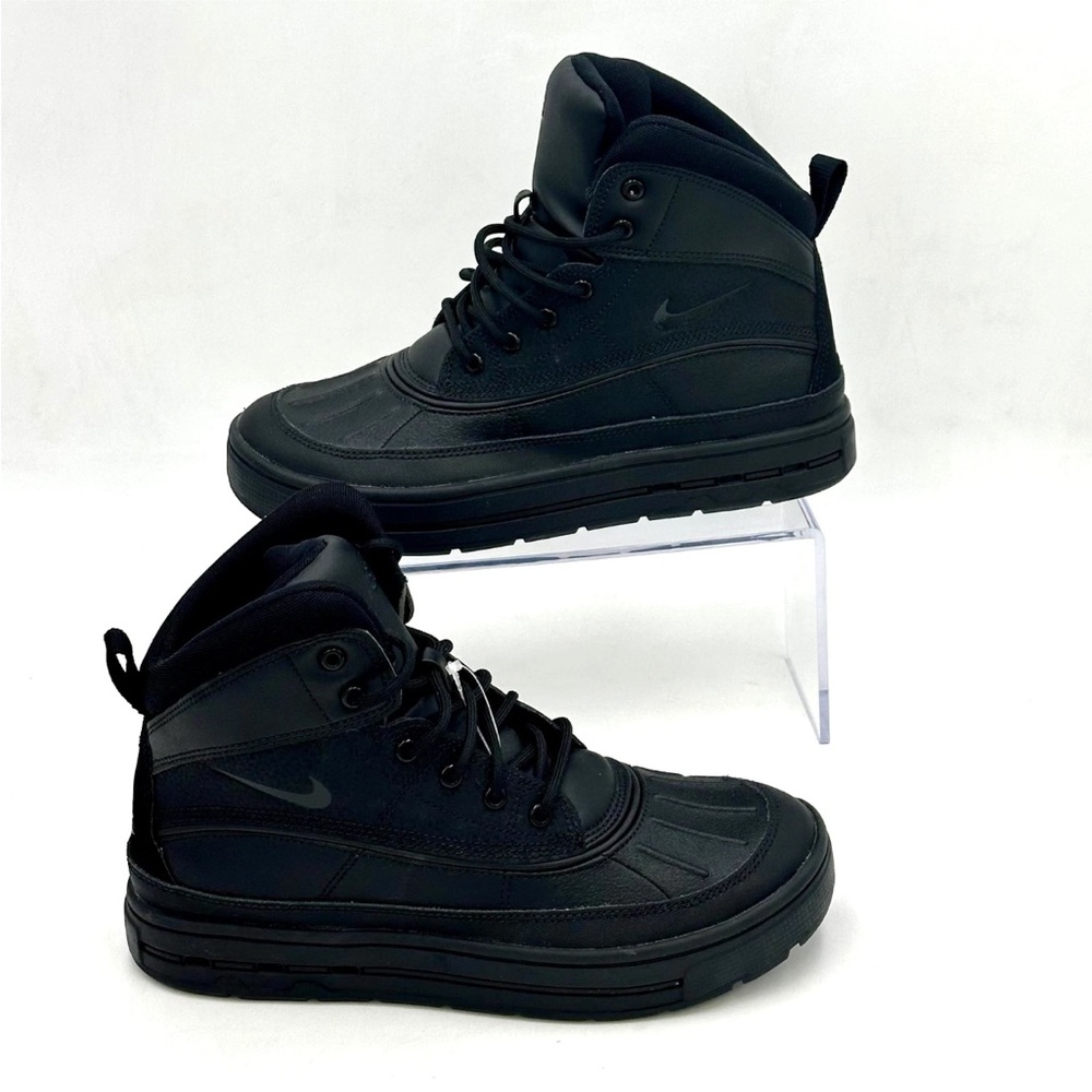 Nike ACG Boots Youth Size 5Y Black Winter Duck Boot Non-Marking 524872-004
